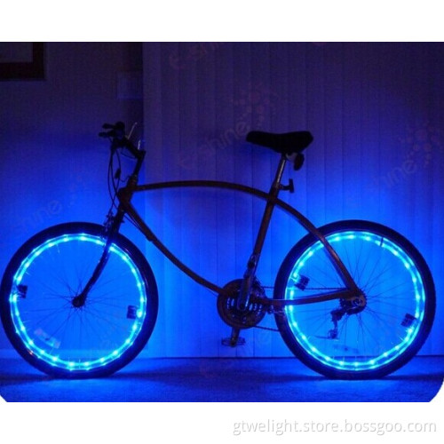 Waterproof 3AAA Battery Bike Spoke Light Kit String Light